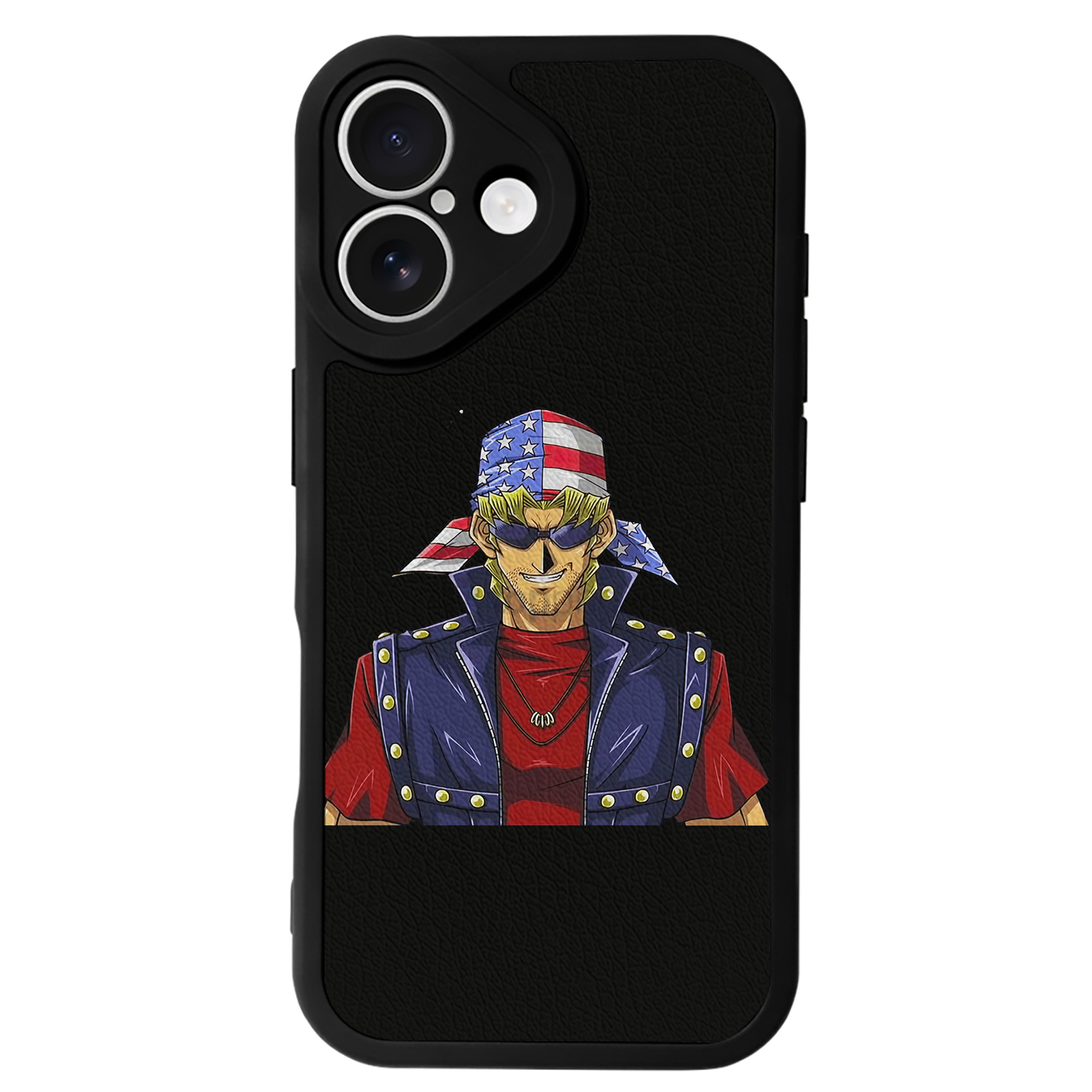 遊☆戯☆王 Yu-Gi-Oh! 【iPhone 16シリーズ対応】シリコンスマホケース（レザー調） 材質：シリコン